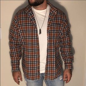 Eddie Bauer Men’s Plaid Flannel Size L